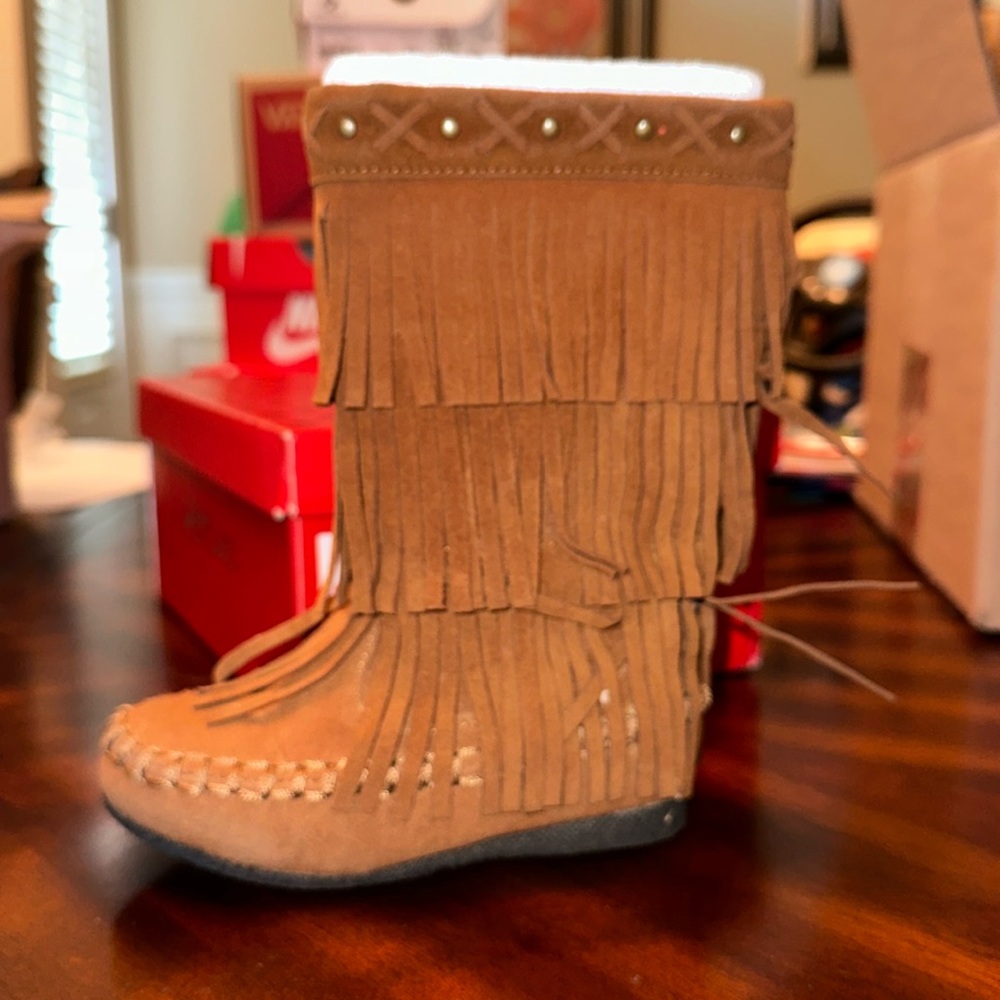 Fringed Boots